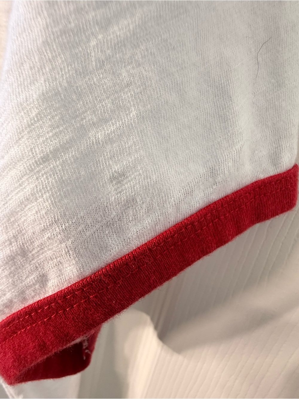 Torrid White & Red VOTE Graphic Ringer Tee - Picture 4 of 6